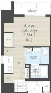 リオグランデ【3階】の間取り