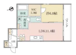 (シニア限定)へーベルヴィレッジ上北沢5丁目~grace~【2階】の間取り