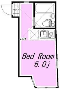 神奈川県川崎市多摩区菅5【アパート】の間取り