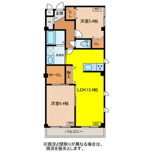 愛知県刈谷市小山町3【アパート】の間取り