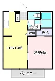 サントラップY&S【1階】の間取り