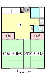 小野ビル【2階】の間取り