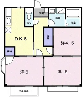 エリール 岡本 11号【2階】の間取り