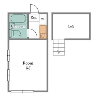 スターシェモア代田橋【2階】の間取り