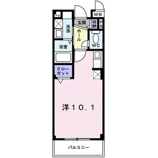 アグレイア【1階】の間取り
