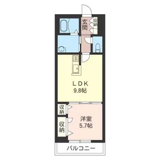 シャンゼリゼ大宮I【3階】の間取り