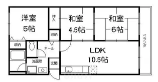 コンフォート清水【3階】の間取り