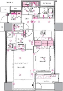 アイコニックタワー 新潟ステーション【9階】の間取り