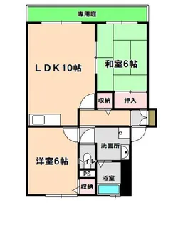 奈良県磯城郡田原本町大字三笠【マンション】の間取り