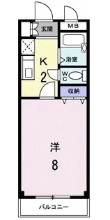 SUN・EVER【1階】の間取り