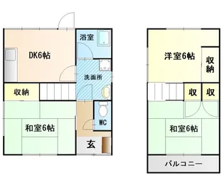 広島県広島市安佐南区長束5【一戸建】の間取り
