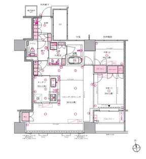 アイコニックタワー 新潟ステーション【3階】の間取り