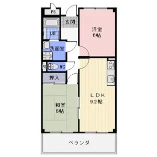 Fine Oasis Amyy オ【2階】の間取り