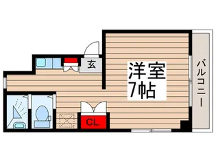 クレドール2番館【3階】の間取り