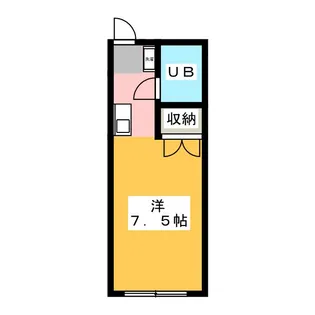 パールハイツ豊玉B【1階】の間取り