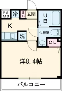 VERXEEDαAYASE【3階】の間取り