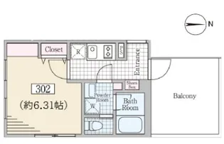 ReveResidence学芸大学II【3階】の間取り