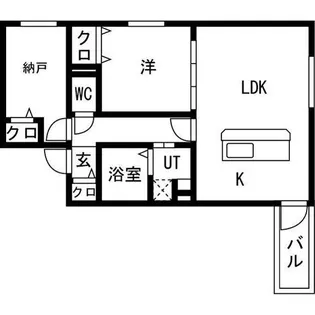 愛知県名古屋市守山区守山2【アパート】の間取り