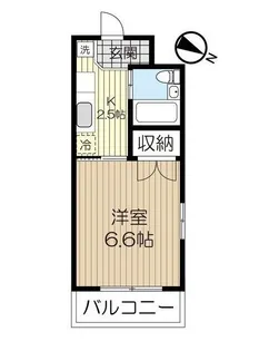 ホワイトハイツ【3階】の間取り