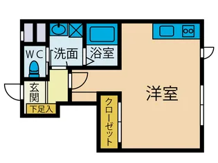 CASA MI 7【1階】の間取り