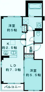 エルキュ―ル東品川【4階】の間取り