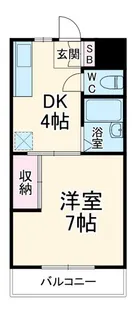 ハーベスト上島【3階】の間取り