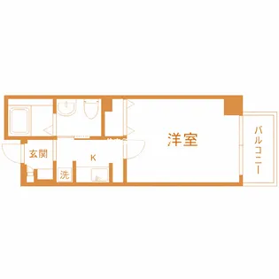 大阪府大阪市西区立売堀1【マンション】の間取り