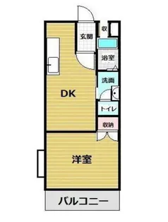 インポート久留米ルビーII【2階】の間取り