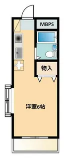 サンメゾン久米川【2階】の間取り