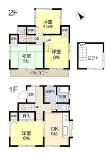 埼玉県加須市南町【一戸建】の間取り