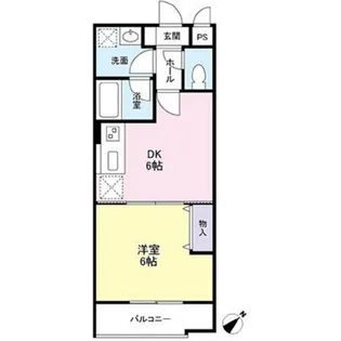 プレミール松庵【2階】の間取り