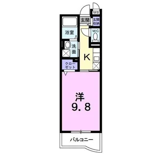 セントラル スクエア【3階】の間取り