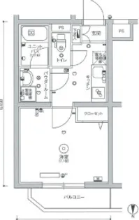 スカイコート小竹向原【4階】の間取り