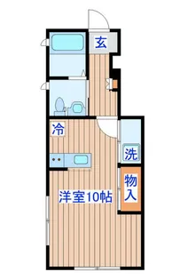 イルドラシテI【1階】の間取り