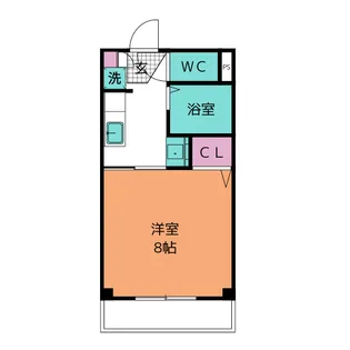 コスモス51【1階】の間取り