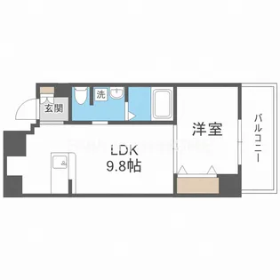 大阪府大阪市城東区関目3【マンション】の間取り