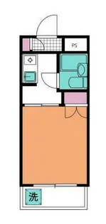 ハイタウン川崎【4階】の間取り