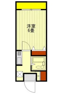 レジデンスイケダ【2階】の間取り