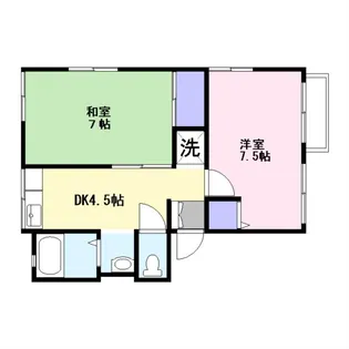 INDA BASE 1【2階】の間取り