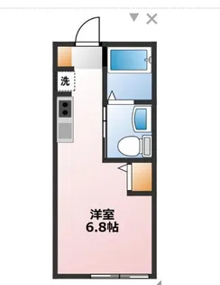 サンテラス山手I【1階】の間取り