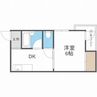 松恵コーポラス【2階】の間取り
