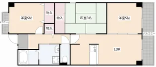 フォレストヒルズ【1階】の間取り