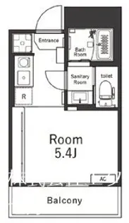 東京都八王子市横山町【マンション】の間取り