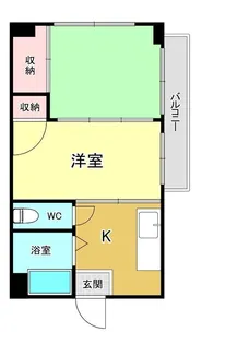 豊田ハイツ【2階】の間取り