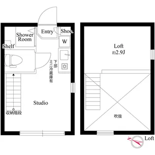 東京都江戸川区北小岩1【マンション】の間取り