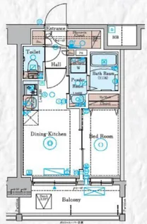 エスティメゾン川崎ウエスト【2階】の間取り