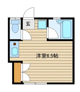 東京都新宿区上落合3【アパート】の間取り