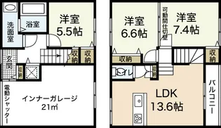 i-Apartment【1階】の間取り