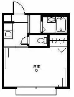 チェリーハイツ【1階】の間取り