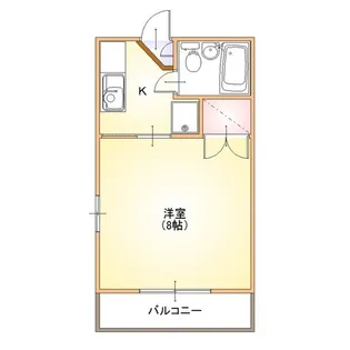 ラ・カーサあみの【1階】の間取り